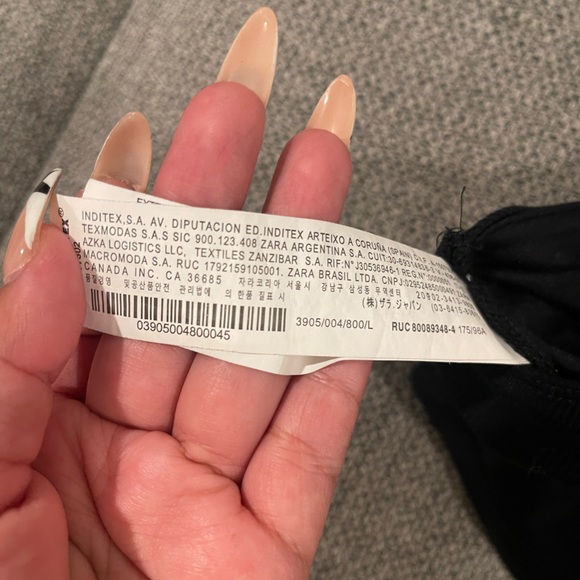 COPY - Zara Ribbed Crop Top - Picture 5 of 5